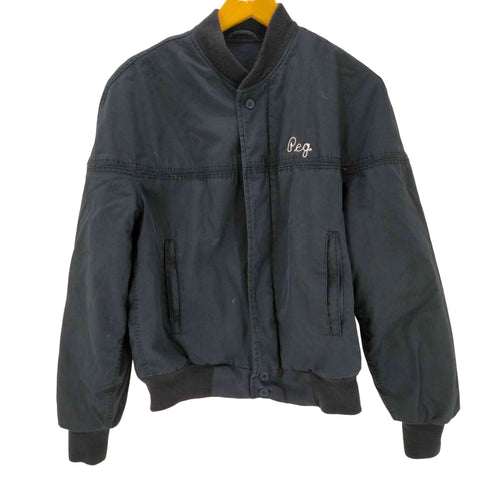 シアーズ Sears 80S Outerwear from sears 片爪 YKKジップ SALAIKA AVIATION バック 刺繍 カップショルダー ダービー ジャケット ブルゾン メンズ