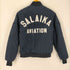 シアーズ Sears 80S Outerwear from sears 片爪 YKKジップ SALAIKA AVIATION バック 刺繍 カップショルダー ダービー ジャケット ブルゾン メンズ
