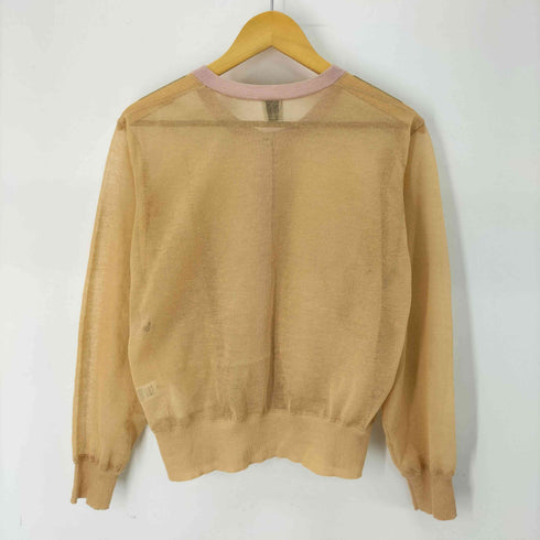 ロクビューティーアンドユースユナイテッドアローズ 6 BEAUTY & YOUTH UNITED ARROWS SHEER COLOR RIB CARDIGAN レディース