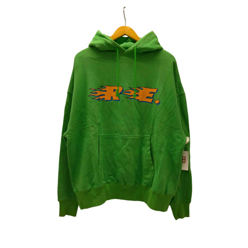 RE. アールイードット 22AW ファイヤー ロゴ パーカー フーディー レディース FREE