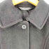 ポールスミスブラックレーベル Paul Smith BLACK LABEL ウール100% ポンチョ ケープコート レディース JPN:1