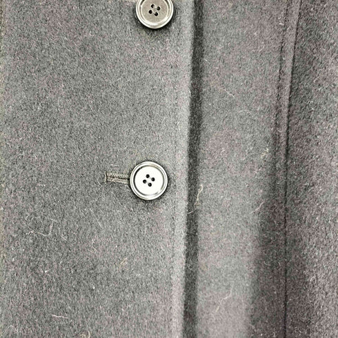 ポールスミスブラックレーベル Paul Smith BLACK LABEL ウール100% ポンチョ ケープコート レディース JPN:1