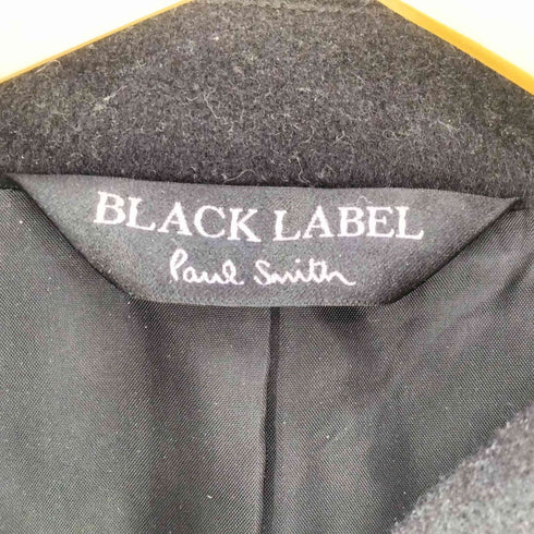 ポールスミスブラックレーベル Paul Smith BLACK LABEL ウール100% ポンチョ ケープコート レディース JPN:1