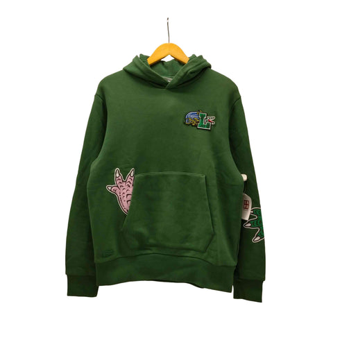 ラコステ LACOSTE 22AW Comic Effect Print Hooded Sweatshirt コミック グラフィック スウェット パーカー フーディー メンズ import:M