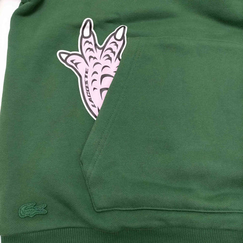 ラコステ LACOSTE 22AW Comic Effect Print Hooded Sweatshirt コミック グラフィック スウェット パーカー フーディー メンズ import:M