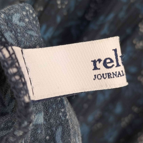 ジャーナルスタンダードレリューム JOURNAL STANDARD relume 22AW フローラルシャーリングワンピース レディース FREE