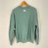 クラウディ CLOUDY プリント ロゴパッチ クルーネックスウェット メンズ import:M