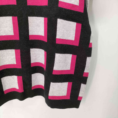 ケイトスペード Kate spade 半袖 チェック柄 ニット レディース import:XS