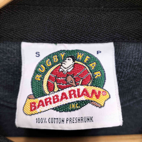 バーバリアン BARBARIAN 90s カナダ製 ポロシャツ メンズ JPN:S