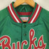 ミッチェルアンドネス mitchell&ness SATIN JACKET MILWAUKEE BUCKS サテンジャケット メンズ import:L