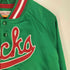 ミッチェルアンドネス mitchell&ness SATIN JACKET MILWAUKEE BUCKS サテンジャケット メンズ import:L