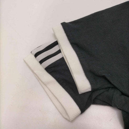 アディダス adidas 21SS ADICOLOR CLASSICS THREE STRIPES T-SHIRT アディカラー 3ストライプ S/S Tシャツ ピチT レディース import:M