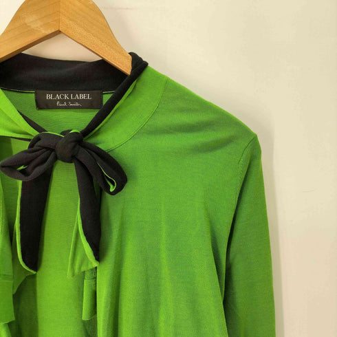 ポールスミスブラックレーベル Paul Smith BLACK LABEL リボン 長袖カーディガン レディース import:M