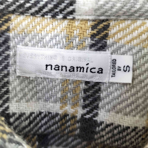 ナナミカ nanamica Heavy Flannel Shirt メンズ JPN:S