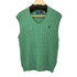 ポロラルフローレン POLO RALPH LAUREN コットン100 ポニー刺繍 ケーブルニット ベスト メンズ import:XS