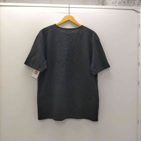 25SS SCI-SCI 紙糸 カノコ ヘンリーネック 半袖 Tシャツ メンズ JPN:L
