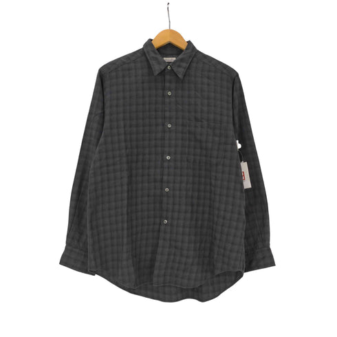 スティーブンアラン Steven Alan 25AW ネル オンブレー チェック レギュラーカラー シャツ NARROW メンズ JPN:M