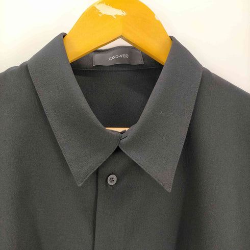 ディーベック D-VEC 25SS QD LINEN LIKE PL L/S SHIRT リネン ライク プレーン ロングスリーブ シャツ メンズ JPN:2