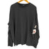 イレーヴ YLEVE コットン ロングスリーブ クルーネック Tシャツ メンズ JPN:L