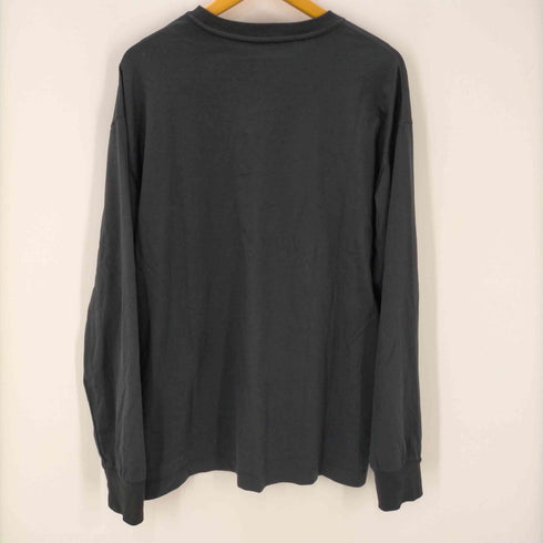 イレーヴ YLEVE コットン ロングスリーブ クルーネック Tシャツ メンズ JPN:L