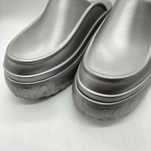 マークジェイコブス MARC JACOBS 24SS MELISSA CLOG + MARC JACOBS AD コラボ クロッグ サンダル シルバー レディース JPN:23