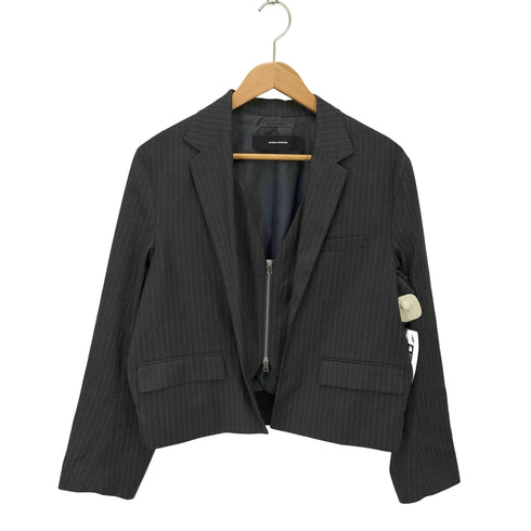 ジャーナルスタンダード JOURNAL STANDARD 25ss ストライプ ブルゾンライクジャケット レディース FREE