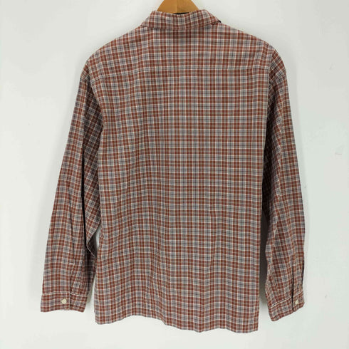ジムフレックス GYMPHLEX ジップアップL/S チェックシャツ メンズ JPN:L