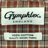 ジムフレックス GYMPHLEX ジップアップL/S チェックシャツ メンズ JPN:L