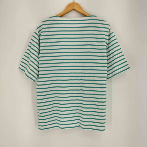 フォークアンドスプーン FORK&SPOON 24ss ボートネックボーダーショートスリーブ レディース JPN:4