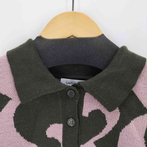 ラグアジェム LAGUA GEM GROOVE POLO KNIT レディース FREE