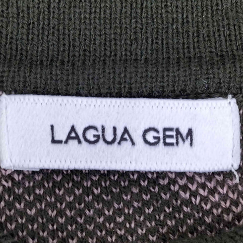 ラグアジェム LAGUA GEM GROOVE POLO KNIT レディース FREE