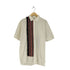 ミスタージェントルマン MISTERGENTLEMAN WOVEN FRINGE SHIRT S/S ウーブン フリンジ 半袖シャツ メンズ L