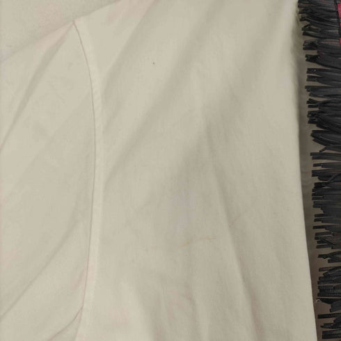 ミスタージェントルマン MISTERGENTLEMAN WOVEN FRINGE SHIRT S/S ウーブン フリンジ 半袖シャツ メンズ L