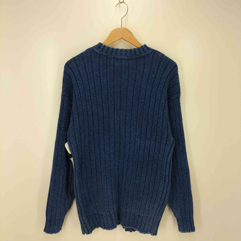 ニーマンマーカス Neiman Marcus インディゴ コットンニット メンズ import:M