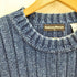 ニーマンマーカス Neiman Marcus インディゴ コットンニット メンズ import:M