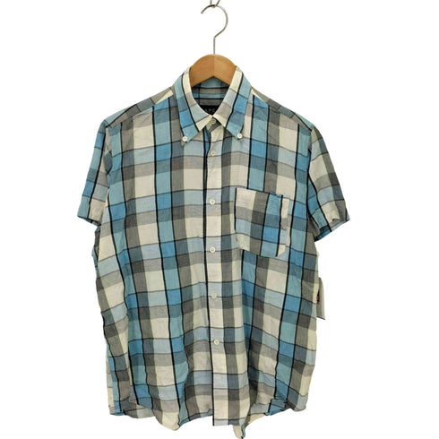 アーペーセー A.P.C. 90s フランス製 チェック 半袖シャツ メンズ JPN:1