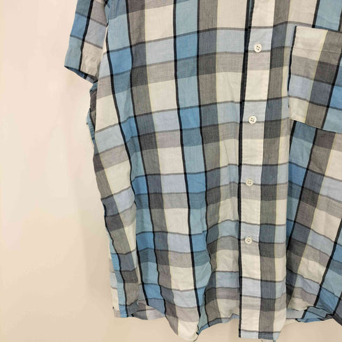 アーペーセー A.P.C. 90s フランス製 チェック 半袖シャツ メンズ JPN:1