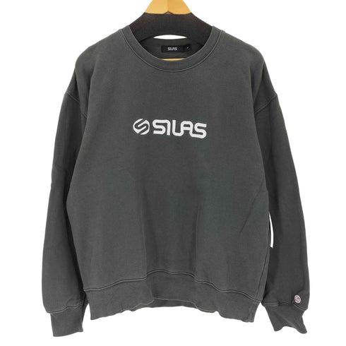 サイラス SILAS ロゴ刺繍クルーネックスウェット メンズ JPN:L