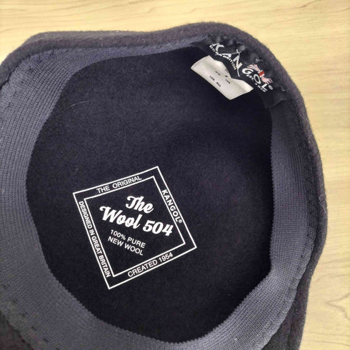カンゴール KANGOL WOOL 504 ウールハンチングキャップ メンズ M