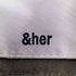 &her フロントジップ ペインターパンツ レディース JPN:38