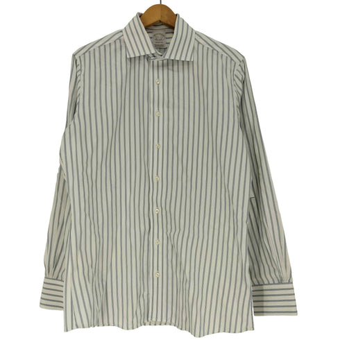ブルックスブラザーズ 346 BROOKS BROTHERS ストライプ柄 SOHO FIT ワーク シャツ メンズ 15 2/1