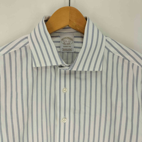 ブルックスブラザーズ 346 BROOKS BROTHERS ストライプ柄 SOHO FIT ワーク シャツ メンズ 15 2/1