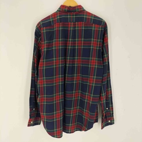 ラルフローレン RALPH LAUREN CLASSIC FIT ポニー刺繍 ボタンダウンチェックシャツ メンズ import:L