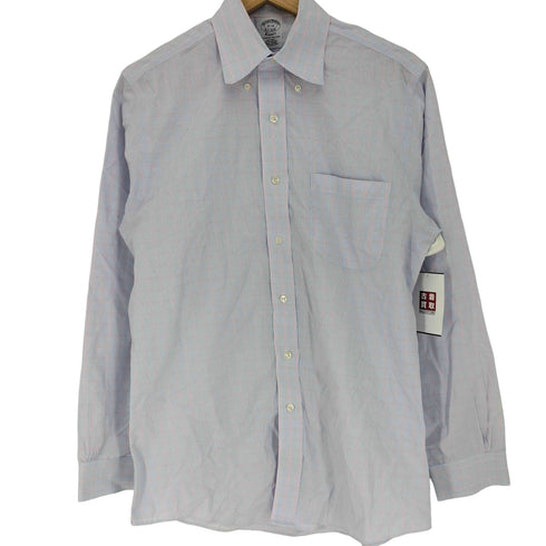 ブルックスブラザーズ 346 BROOKS BROTHERS チェック柄 CLASSIC ワーク シャツ メンズ 15 2/1