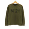 ヌメロヴェントゥーノ N°21 フロントビッグロゴプリント クルーネックスウェット メンズ import:S