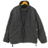 アルマーニジーンズ ARMANI JEANS 00S SIMIN T SPA ラバーロゴ フリース リバーシブル ジップアップ ジャケット ブルゾン メンズ I:54