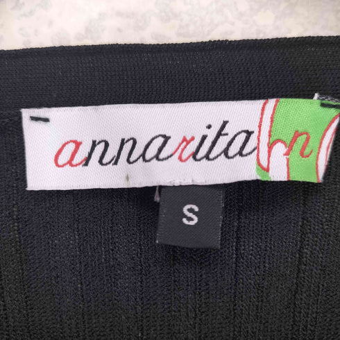 ANNARITAN イタリア製 ロングカーディガン import レディース