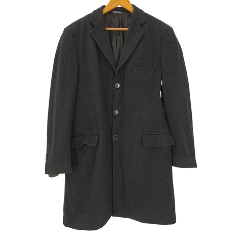 ドルチェアンドガッバーナ DOLCE&GABBANA 90S 白タグ イタリア製 ウール チェスター コート メンズ EUR:50