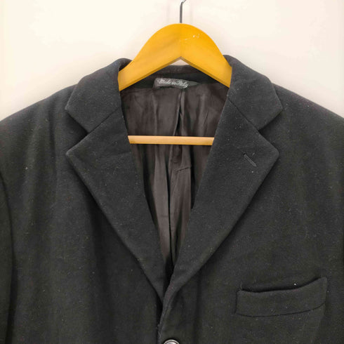 ドルチェアンドガッバーナ DOLCE&GABBANA 90S 白タグ イタリア製 ウール チェスター コート メンズ EUR:50