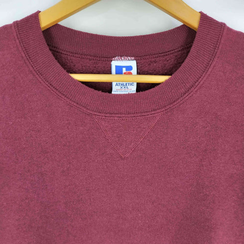 ラッセルアスレチック RUSSELL ATHLETIC 90S USA製 前V クルーネックスウェット メンズ import:XXL